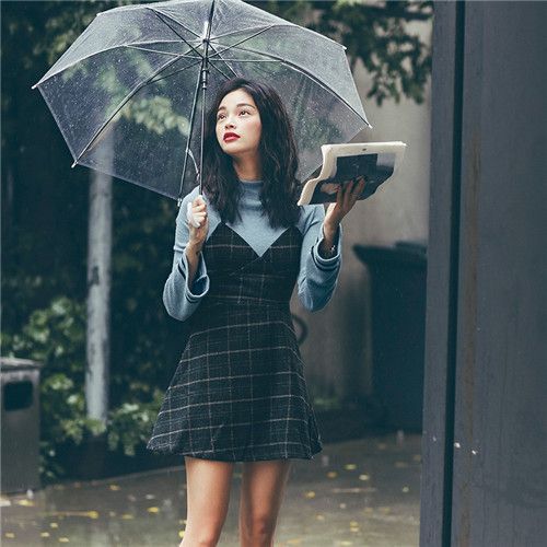 连衣裙高腰短裙